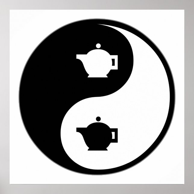 Poster Yin Yang Tea (Frente)