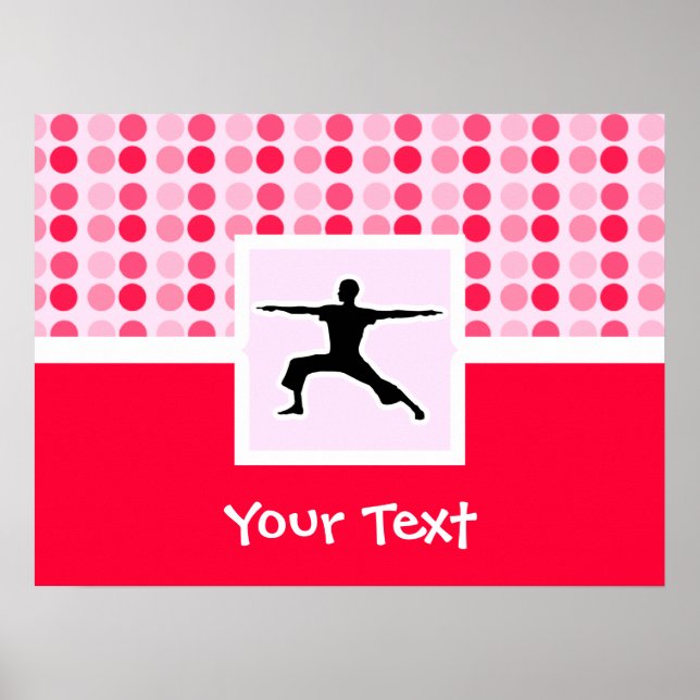 Póster Yoga Cute (Frente)