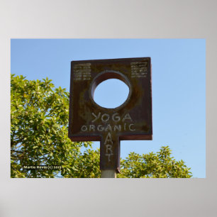 Poster Yoga e Arte Orgânica