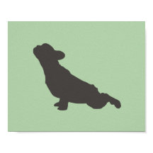 Yoga Pose do Bulldog Francês