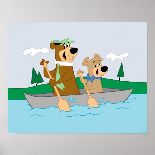 Poster Yogi Bear e Boo Fund Adventure (Frente)