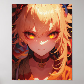 Poster Yoimiya - Impacto de Genshin | Pôster