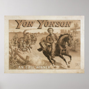 Poster YON do VAUDEVILLE do ato do jogo de YONSON