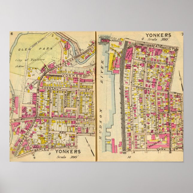 Póster Yonkers, Nova Iorque 16 (Frente)