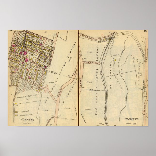 Póster Yonkers, Nova Iorque 21 (Frente)