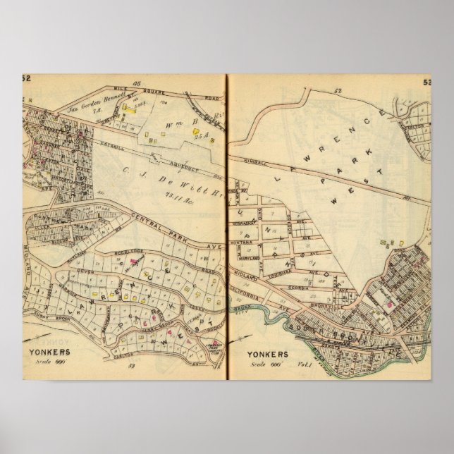 Póster Yonkers, Nova Iorque 6 (Frente)