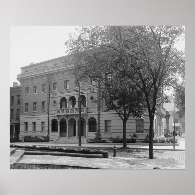 Poster York Hall (Universidade de Yale) (Frente)