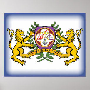 Poster York Rite Masons