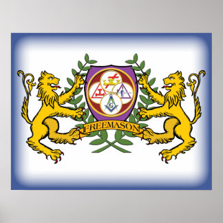 Poster York Rite Masons
