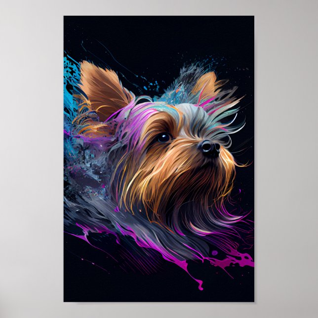 Poster Yorkie (Frente)