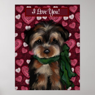 POSTER YORKIE        