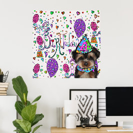 Poster Yorkie Poo