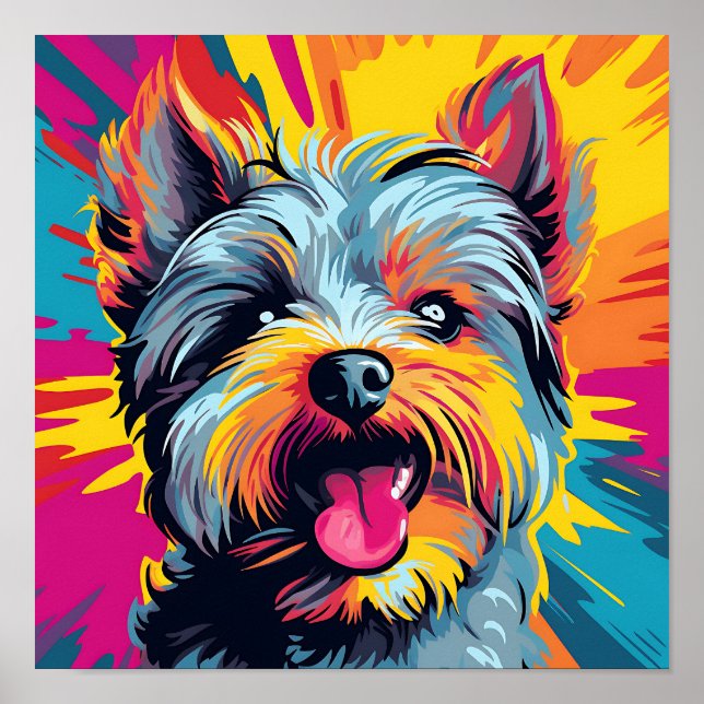 Poster Yorkshire Terrier (Frente)