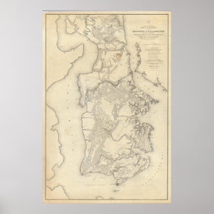 Póster Yorktownto Williamsburg