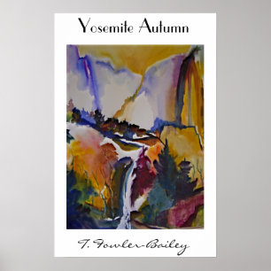 Póster Yosemite Autumn Por T. Fowler-Bailey