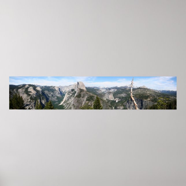 Poster Yosemite Colossal Panorama (Frente)
