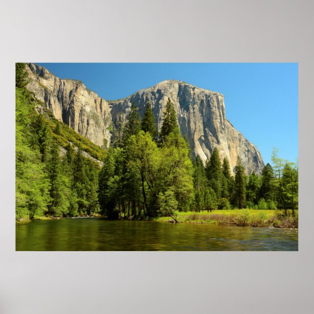 Póster Yosemite Do Vale Floor, Sierra Nevada (Frente)