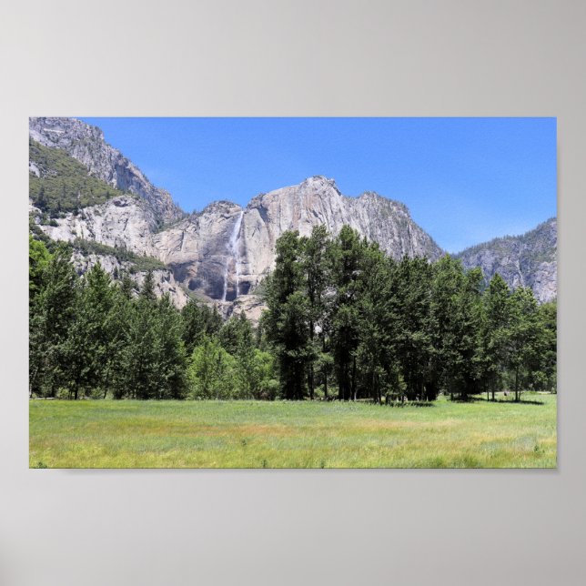 Poster Yosemite Falls e Yosemite Valley Meadows (Frente)