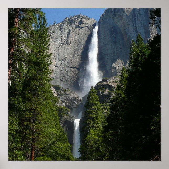 Poster Yosemite Falls II do Parque Nacional Yosemite (Frente)