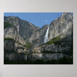 Poster Yosemite Falls III do Parque Nacional de Yosemite