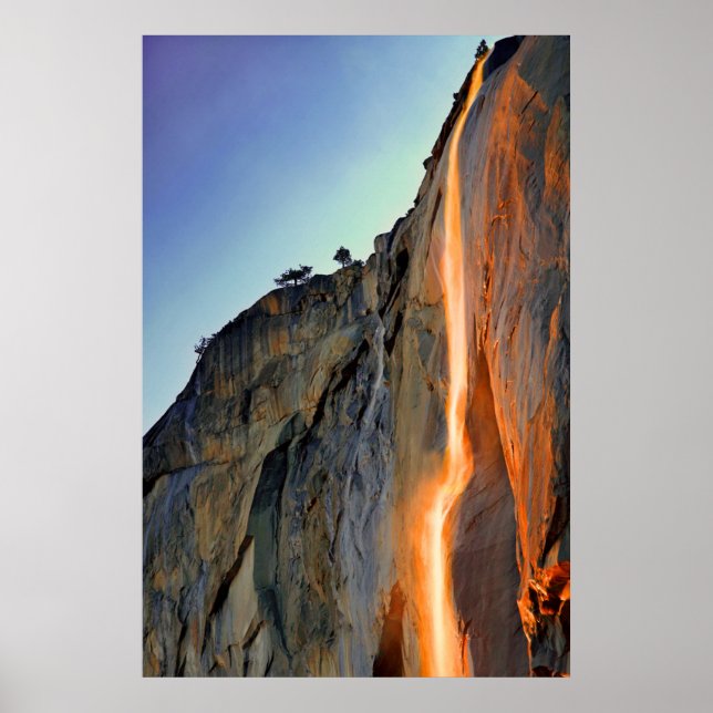 Poster Yosemite Firefall (Frente)
