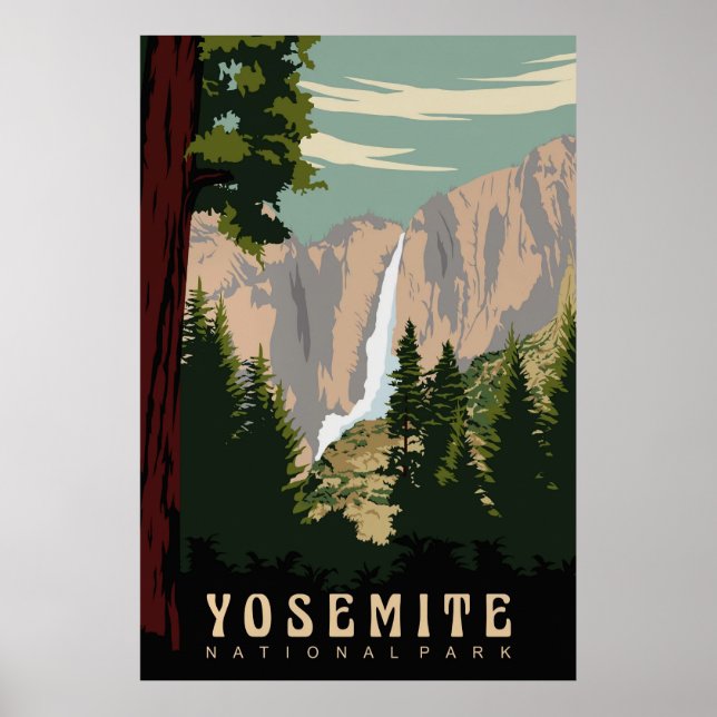 Poster Yosemite I (Frente)