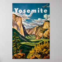 Poster Yosemite Imagens Vintage Impressas Fotos Antigas
