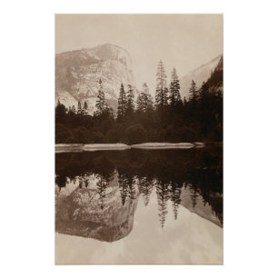 Póster Yosemite - Lago Espelho - Parque Nacional