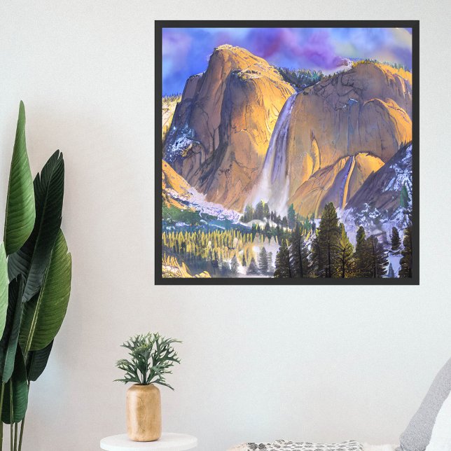 Poster Yosemite Mountain (Criador carregado)