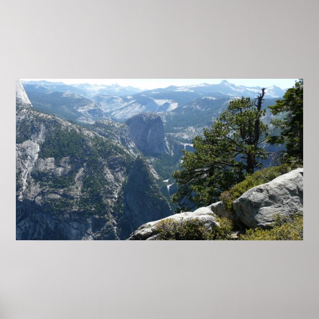 Poster Yosemite Mountain View no Parque Nacional de Yosem (Frente)