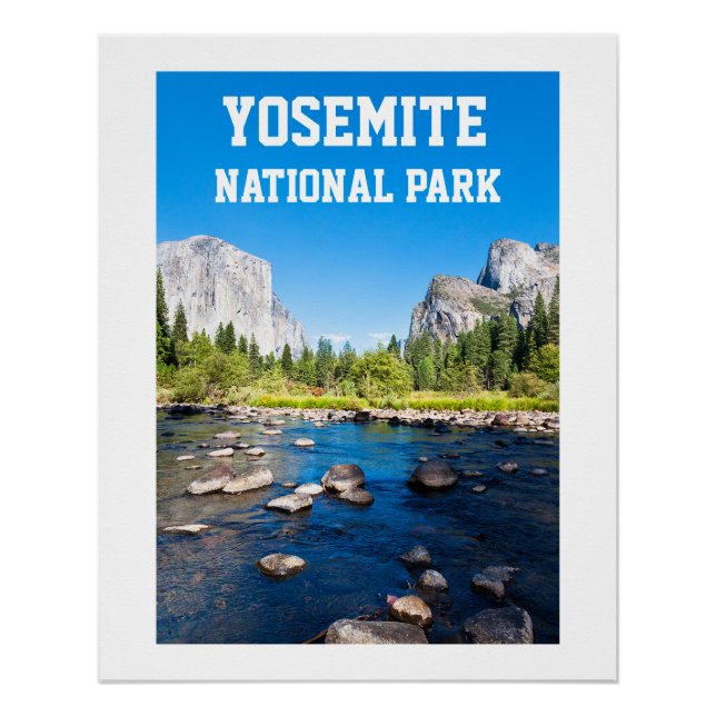Póster Yosemite National Park (Frente)