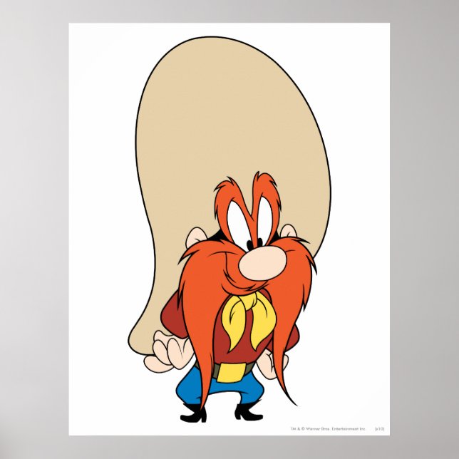 Póster Yosemite Sam Mãos em Hips (Frente)
