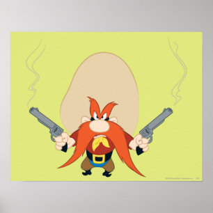 Póster Yosemite Sam para trás