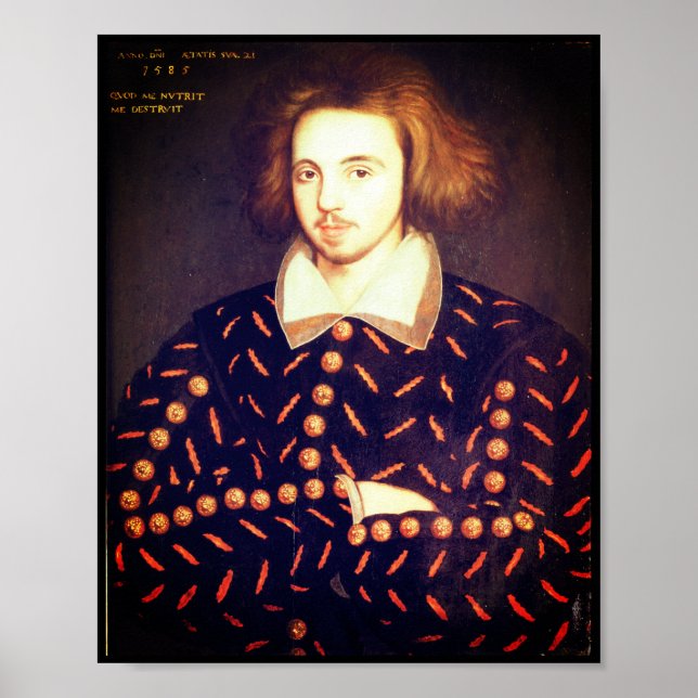 Poster Young Christopher Marlowe (Frente)