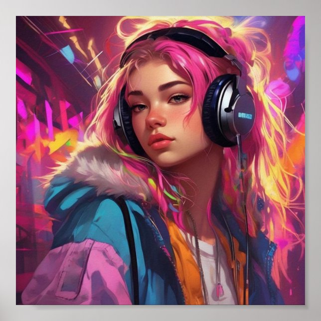 Poster young dj (Frente)