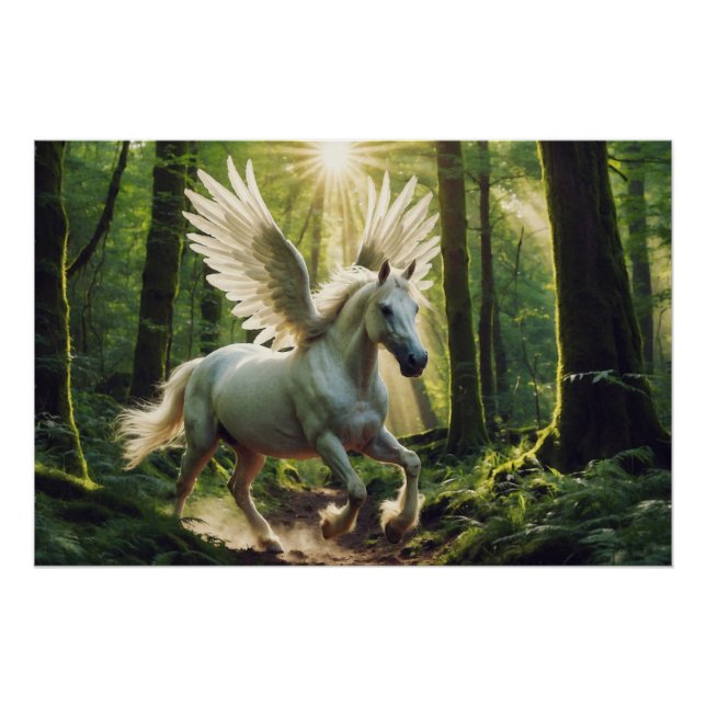 Póster Young Forest Pegasus (Frente)