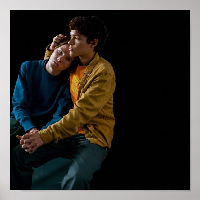 Poster Young Royals Simon e Wilhem (Frente)