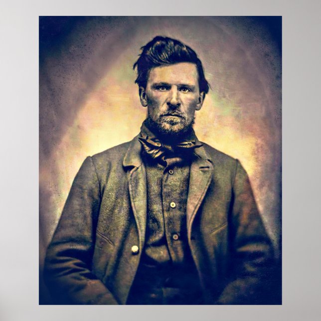 Poster Young Wyatt Earp c. 1870 (Frente)