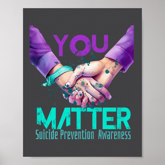 Poster Your Life Choose To Keep On Going Suicide Preventi (Frente)
