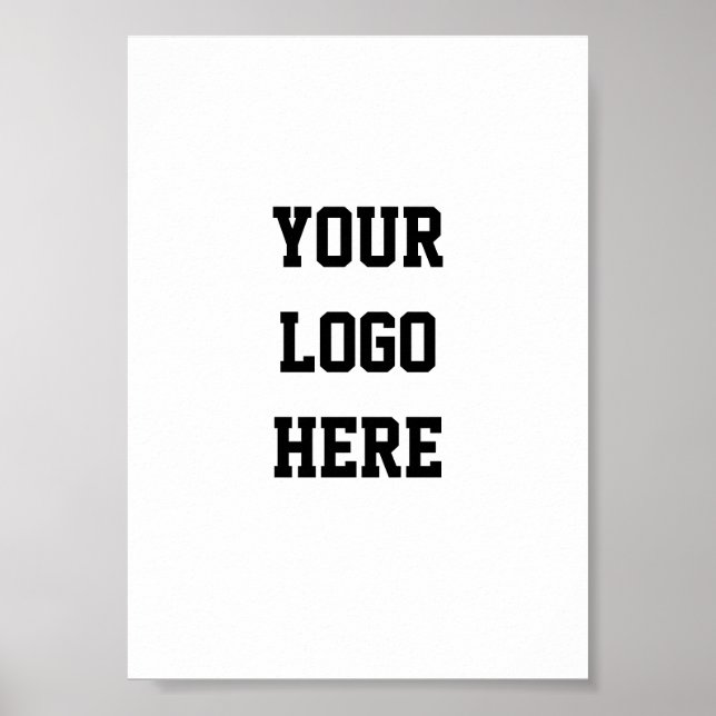 Poster Your Logo Here Affiche (Frente)