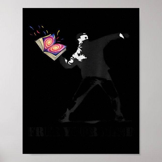 Poster Your Mind Funny Artistry For Creative Souls Men Wo (Frente)