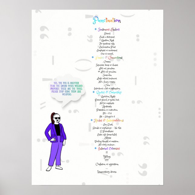 Poster YSKTBN 2: Punctuations  (Frente)