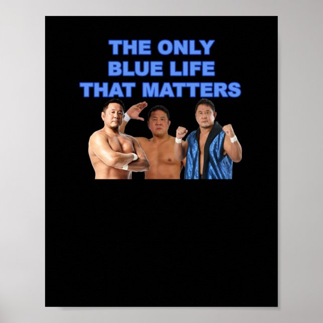 Poster Yuji Nagata Lives Adesivo  (Frente)
