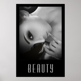 Poster Yuki bw