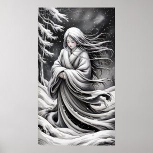 Poster Yuki-Onna: O Espírito da Neve