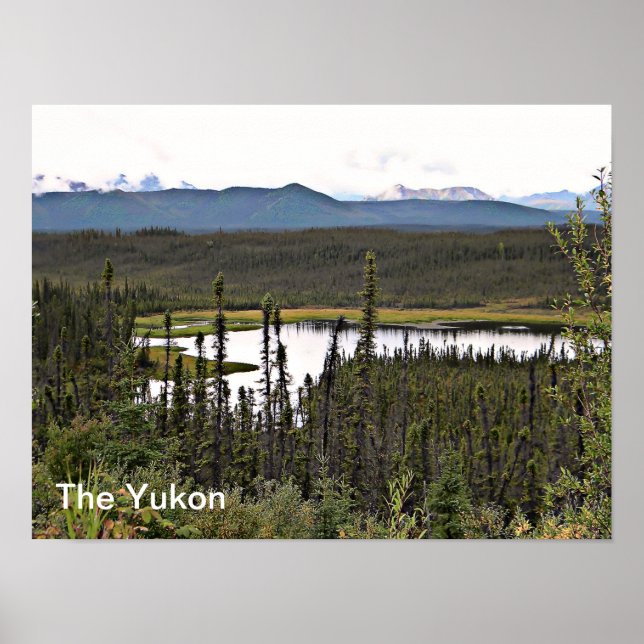Póster Yukon Pond (Frente)