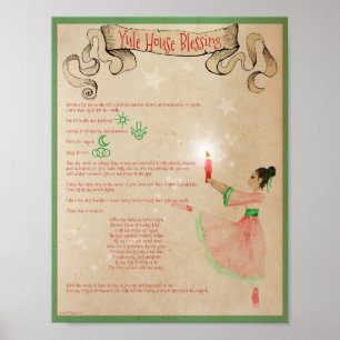 POSTER YULE HOUSE BLESSING