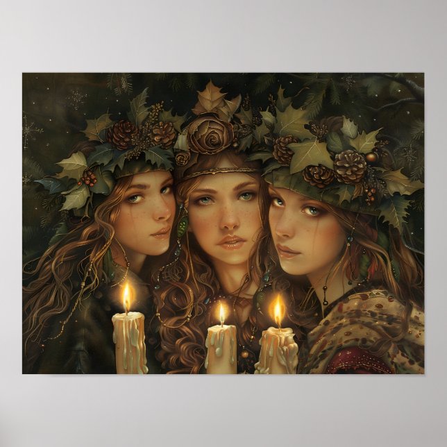 Poster Yule Maidens (Frente)