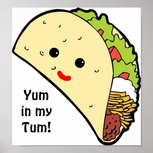 Póster Yum na minha Tum! (Frente)