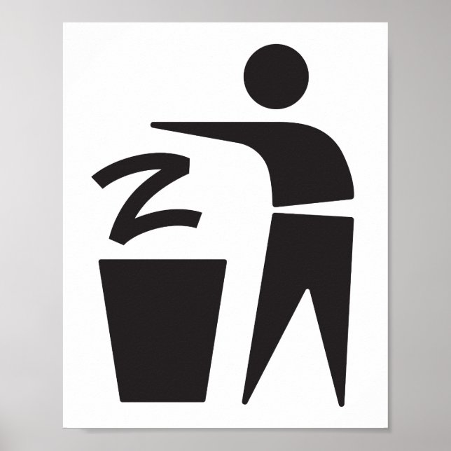 Poster Z ao lixo (poster) (Frente)